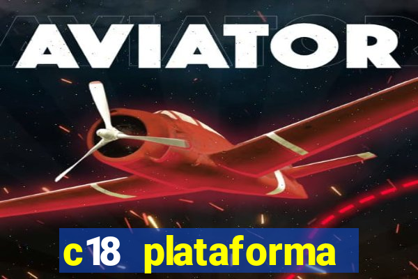 c18 plataforma login entrar